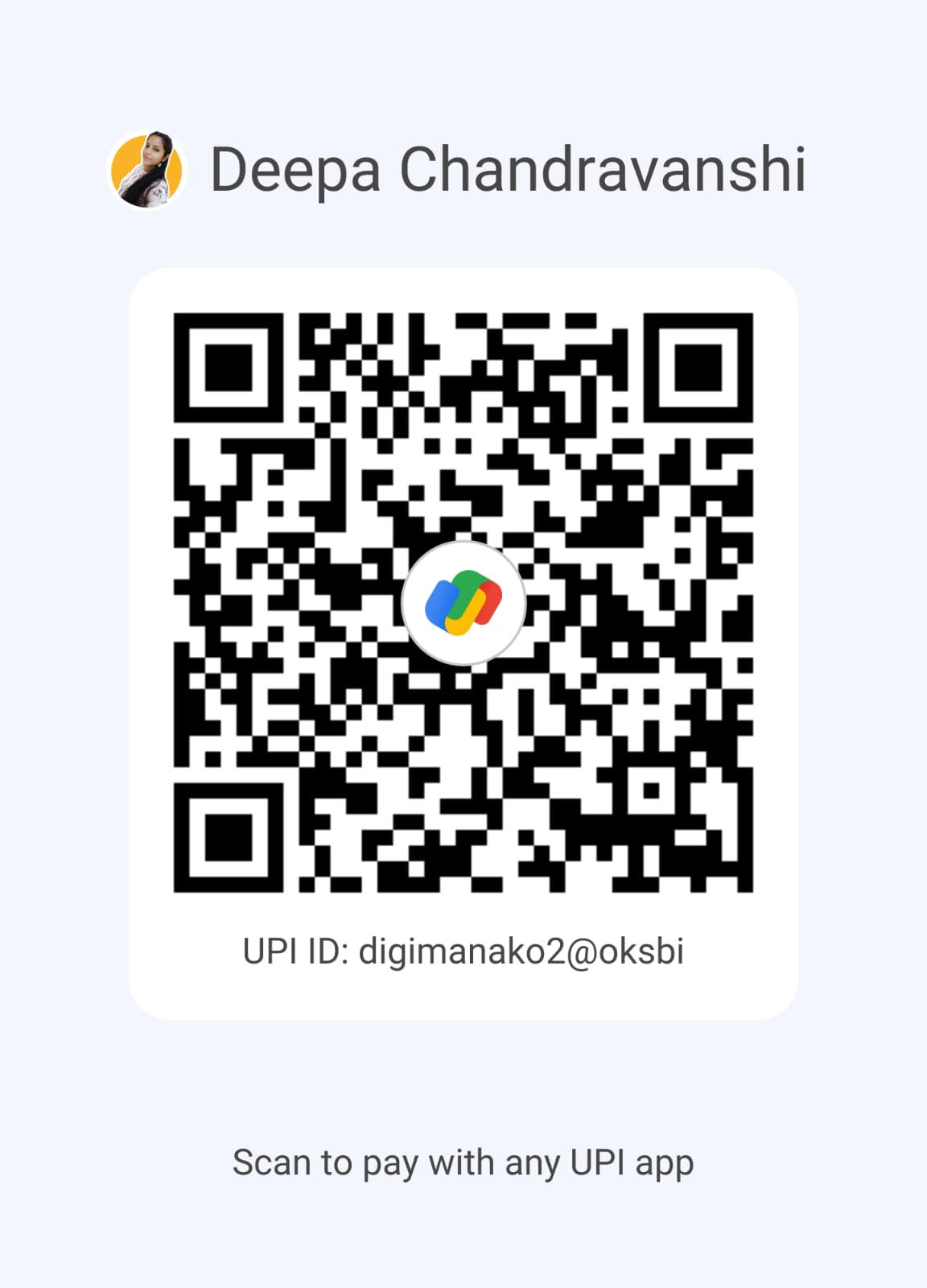 Google Pay QR